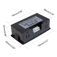 High-precision Digital Display Tachometer Motor Tachometer with Hall Sensor DC Tachometer