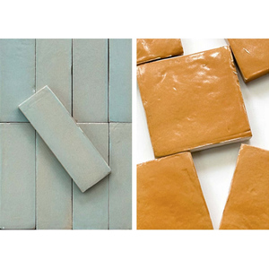 Piastrelle in Ceramica Fatte a Mano, Piastrelle in Terracotta Smaltata Marocchina, Molti Colori per Rivestimenti Cucina e Decorazioni Bagno - Product Image 3