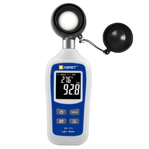 XEAST XE-113 Luxmètre numérique électronique avec mini-écran LED, testeur d'intensité lumineuse, prise en charge OEM personnalisée, garantie usine 1 an - Product Image 1