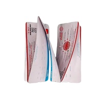 Fabrikpreis Offsetdruck Maßgeschneiderte Größe Laminierte Offset-Papier Bordkarte für Flugtickets