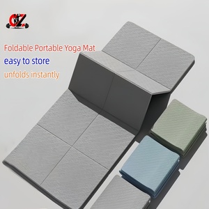Tapete de Yoga Ecológico de Material TPE 2026, Grueso, Plegable, Antideslizante e Impermeable, para Ejercicio y Fitness, Ligero para Viajes - Product Image 6
