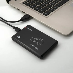 Lector de Tarjetas NFC <span class=keywords><strong>RFID</strong></span> Sin Contacto de 13.56 MHz con Interfaz USB, Lector de Control de Acceso para Puertas de <span class=keywords><strong>125kHz</strong></span> - Product Image 3