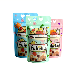 Logo personnalisé imprimé 50 ml - 2100 ml sac pochette en plastique étanche de qualité alimentaire eau potable jus bec verseur - Product Image 6