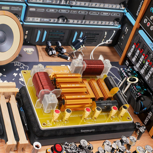 Кроссовер XP1518 для 2-полосных аудиоколонок, разделитель частот для высоких/низких частот, 15-18 дюймов, >800 Вт, аксессуары для звуковых систем, металл - Product Image 6