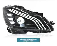 Xenplus pour Mercedes Benz W204 phare avant lentille lumières 2011-2014 C180 C200 lampe frontale mise à niveau Maybach Style LED phares