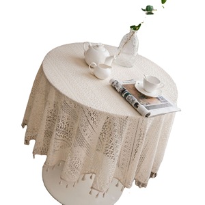 Mantel <span class=keywords><strong>de</strong></span> tela tejida Pastoral Americana <span class=keywords><strong>para</strong></span> el hogar papá cubierta <span class=keywords><strong>de</strong></span> <span class=keywords><strong>ganchillo</strong></span> toalla alfombrilla <span class=keywords><strong>de</strong></span> mesa <span class=keywords><strong>de</strong></span> café con borla hueca alfombrilla <span class=keywords><strong>de</strong></span> mesa Stock - Product Image 5