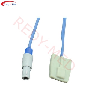 Sonde de capteur SPO2 souple adulte réutilisable de consommables médicaux pour MEC-1000,MEC1200,NewPM6000,PM700 0/8000/<span class=keywords><strong>9000</strong></span>,VS800,PM600 - Product Image 5