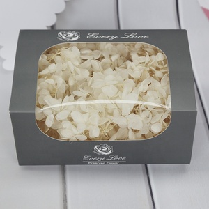 Ogni amore all'ingrosso foglia tenera conservato fiore secco grande ortensia rossa per la decorazione di nozze decorazioni per la casa - Product Image 3