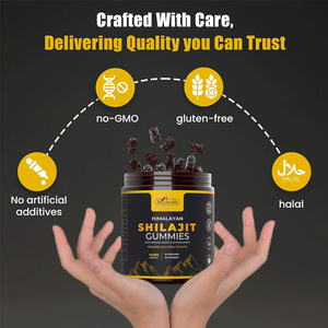 BIOCCHN Suplemento herbal Shilajit Gummies Suplemento de ácido fúlvico Gummies naturales Shilajit con minerales - Product Image 6