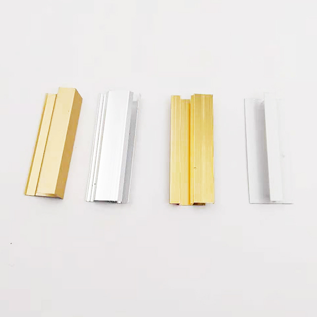 Longtime Stainless Steel Sticker Wall Strip Flat bar Border Metal Brass Gold Tile Trim for Decoration