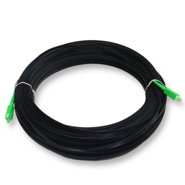 Single Mode Fiber Optic Cable Patch Cord 10m SC APC Drop Cable for FTTH Outdoor 4G Network 4G Network Fiber Optic Equipment