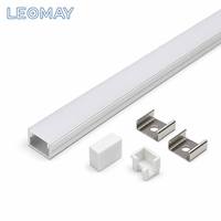Profilé en aluminium pour bande LED, canal LED en aluminium à 45 degrés, profilé LED en aluminium