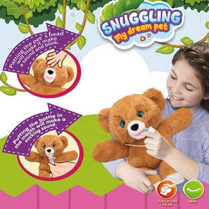 First Kids Plush Pet <strong>Dog</strong> <strong>Toy</strong> Soothing Comforter <strong>for</strong> <strong>Toddlers</strong> Birthday Occasion Mesh Lining Washed Technics - Product Image 3