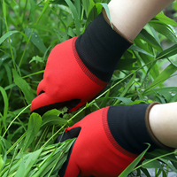 SKYEE léger 15G noir Micro mousse nitrile enduit anti-dérapant respirant gants de travail de jardin avec une forte adhérence
