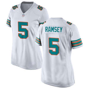 女子迈阿密球衣定制美式足球衫缝制刺绣青年制服运动服标志 - Product Image 4