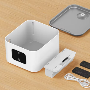 Fontaine à eau automatique intelligente pour animaux de compagnie, distributeur d'eau pour chat en ABS et acier inoxydable - Product Image 5