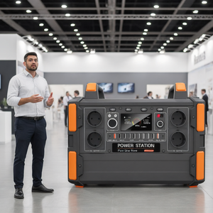 Générateur solaire portable 5000W pour le <span class=keywords><strong>camping</strong></span> en plein air, démarreur <span class=keywords><strong>de</strong></span> saut MPPT, batterie LiFePO4 pour <span class=keywords><strong>camping</strong></span>-<span class=keywords><strong>car</strong></span>, onduleur à onde sinusoïdale pure, voiture - Product Image 5