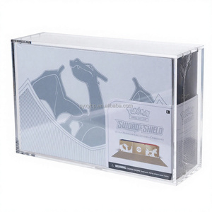 Estuche Protector Acrílico Resistente a los Rayos UV para la Colección <span class=keywords><strong>Ultra</strong></span> <span class=keywords><strong>Premium</strong></span> <span class=keywords><strong>de</strong></span> Pokémon <span class=keywords><strong>Charizard</strong></span>, <span class=keywords><strong>Caja</strong></span> <span class=keywords><strong>de</strong></span> Exhibición Moderna con Tapa Magnética - Product Image 1