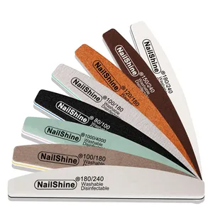 Juego de 8 Limas de Uñas Profesionales <span class=keywords><strong>Ime</strong></span> a Ongle, Juego de Limas de Uñas de 80/100/150/180/240/1000 Granos, Kit de Herramientas de Manicura - Product Image 1