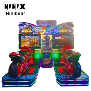 Console de jeu d'arcade à monnayeur Iron Knight II, machine de course de moto, équipement de divertissement d'arcade pour parc d'attractions - Product Image 4