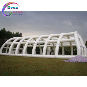 Dôme gonflable publicitaire <span class=keywords><strong>vert</strong></span> et blanc géant, couverture de tente, terrain de tennis gonflable pour jeux sportifs - Product Image 2