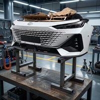 Kit de carrosserie pare-chocs résistant à la chaleur et à l'usure pour Changan UNI-V, avec calandre intégrée
