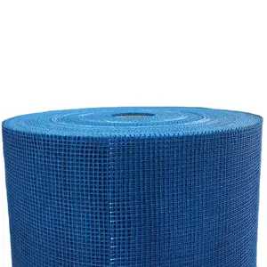 Meilleures ventes <span class=keywords><strong>de</strong></span> mailles en <span class=keywords><strong>fibre</strong></span> <span class=keywords><strong>de</strong></span> <span class=keywords><strong>verre</strong></span> 5*5 mailles 160 gr, grands rouleaux jumbo, sans alcali, matériau <span class=keywords><strong>de</strong></span> renforcement mural - Product Image 1