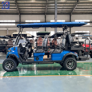 Carrito de Golf de 6 Plazas con Batería de Litio Personalizada, Techo con Panel Solar, Homologado para Circular por la Calle, para Comunidades con Portones - Product Image 3
