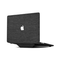 Étui pour ordinateur portable MacBook Air 13 pouces 2023/2024/2025/2026 (M2/M3/M4/M5) en similicuir avec support magnétique pliable
