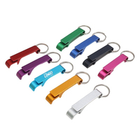 Porte-clés ouvre-bouteille en métal avec logo gravé personnalisé pour événements et cadeaux