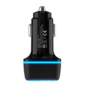 ที่ชาร์จในรถยนต์พอร์ตคู่ QC3.0 PD 20W ชาร์จเร็ว38W เอาท์พุทพร้อมไฟแสดงสถานะ LED สำหรับใช้ในยานพาหนะ - Product Image 3