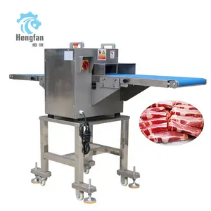 New Automatic Microfrozen Chicken Duck Goose Cutter 304 Material Fish and Meat Slicer with Powerful Motor
