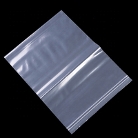 Lot de 5 sacs en plastique biodégradables refermables écologiques pour l'emballage, l'organisation et le rangement de petits accessoires