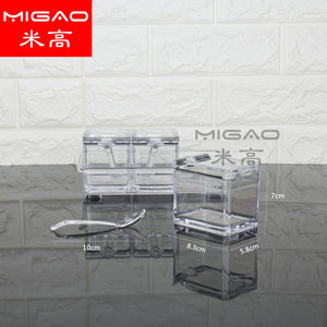 Migao Acrylic Seasoning <b>Boxes</b> L Stackable <b>With</b> <b>Lids</b> For Solid Seasonings - Product Image 5