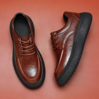 Chaussures de bureau pour hommes de style designer, à semelle épaisse et souple, chaussures confortables pour hommes, chaussures de sport décontractées pour hommes