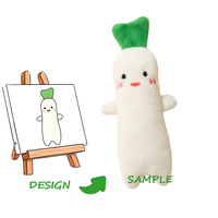 Peluche personnalisée Pleasy, super douce, design mignon, anti-stress, cadeau unisexe