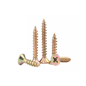 Tornillo para <span class=keywords><strong>Madera</strong></span> y Paneles de Yeso Jinhe Golden Metric ISO M3.5 M4 M5, <span class=keywords><strong>Rosca</strong></span> Fina 3.5X25, Clase 4.8 y 6.8, Acero Inoxidable, Directo de Fábrica - Product Image 1
