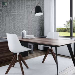 Planche à découper en <span class=keywords><strong>bois</strong></span> massif personnalisée Étanche à l'humidité Installation facile à emboîter Motif de <span class=keywords><strong>totem</strong></span> Mur de fond de canapé de salon - Product Image 1