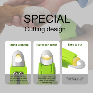 להב ללא הפסקה מהירה עם חיית מחמד מסמר קליפר קליפר גיליוטינה כלב קליפר & גוזם לכלב - Product Image 2