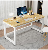 Bureau en bois MDF de haute qualité, librement combinable, 120 cm, incurvé, écologique, moderne, pour ordinateur de bureau