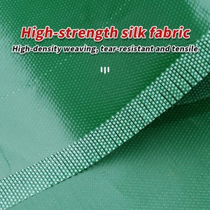 Bâche PVC personnalisée 320 g/m² 4x5 m à bords renforcés, toile de protection durable pour voiture, bâches en polyester enduit PVC imperméables pour auvent - Product Image 3