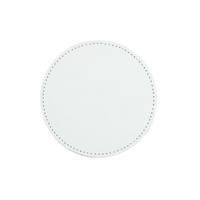 Sous-verre carré vierge en cuir PU de haute qualité pour sublimation DIY, impression par transfert thermique, NovelDigital SMC-R/C, pour fêtes de famille