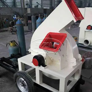 Tractor Hout Grinder Crusher Eenvoudige Tak Crusher Hout Hamermolen Crusher Machine