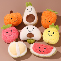 Expressions végétales créatives oignon gingembre ail fruits plante Machine en gros peluche porte-clés jouets