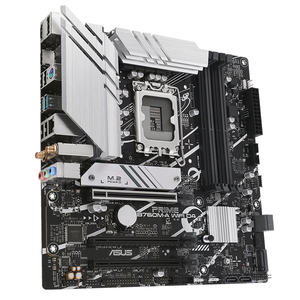 Carte mère ASU'S PRIME B760M-A WIFI D4-CS d'occasion, compatible avec les processeurs Core de 13e et 12e génération, avec 1 port DisplayPort et 2 ports HD MI PRIME - Product Image 4