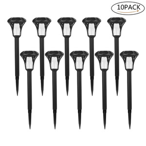 Solar Garden Lights Outdoor Pathway LED Waterproof Solar Powered Decorative Stake Lights for Yard Patio <b>Landscape</b> <b>Lighting</b> - Product Image 5