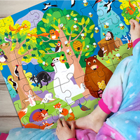 Fabricant vérifié, vente chaude, puzzle pour enfants de haute qualité, personnalisé, 100 pièces, jeu de puzzle personnalisé pour enfants