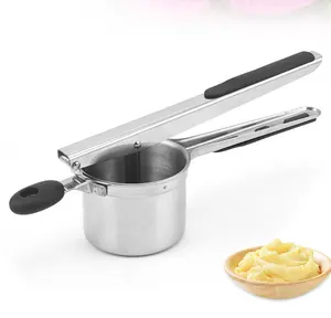 Potato Ricer Heavy Duty Edelstahl Kartoffel stampfer und Ricer Küchen werkzeug presse und Maische Kartoffel püree