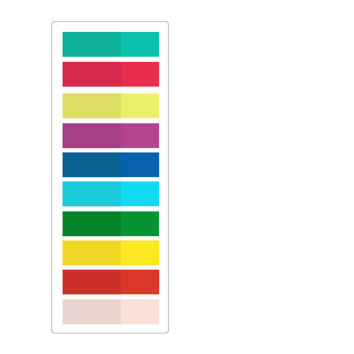 Couleurs colorées-K