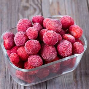 Alta Qualidade IQF Congelado Morangos Inteiros <span class=keywords><strong>Quick</strong></span> <span class=keywords><strong>Frozen</strong></span> Fruit Bulk Água Conservante Preço De Fábrica Varejo Atacado - Product Image 4